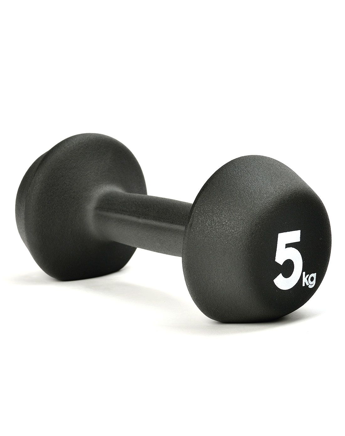 阿迪达斯adidas健身器材专场直发货中性黑色浸塑哑铃 5kg 有氧必备320
