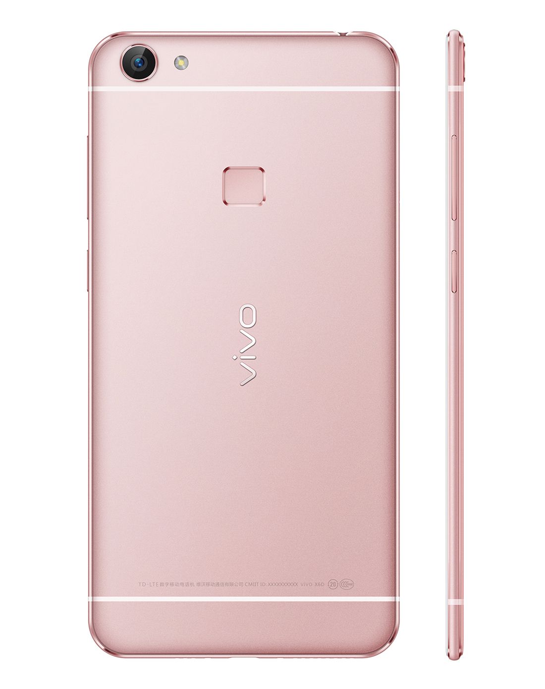 【移动联通双4g】vivo x6plus 玫瑰金 2.5d玻璃 急速抓拍