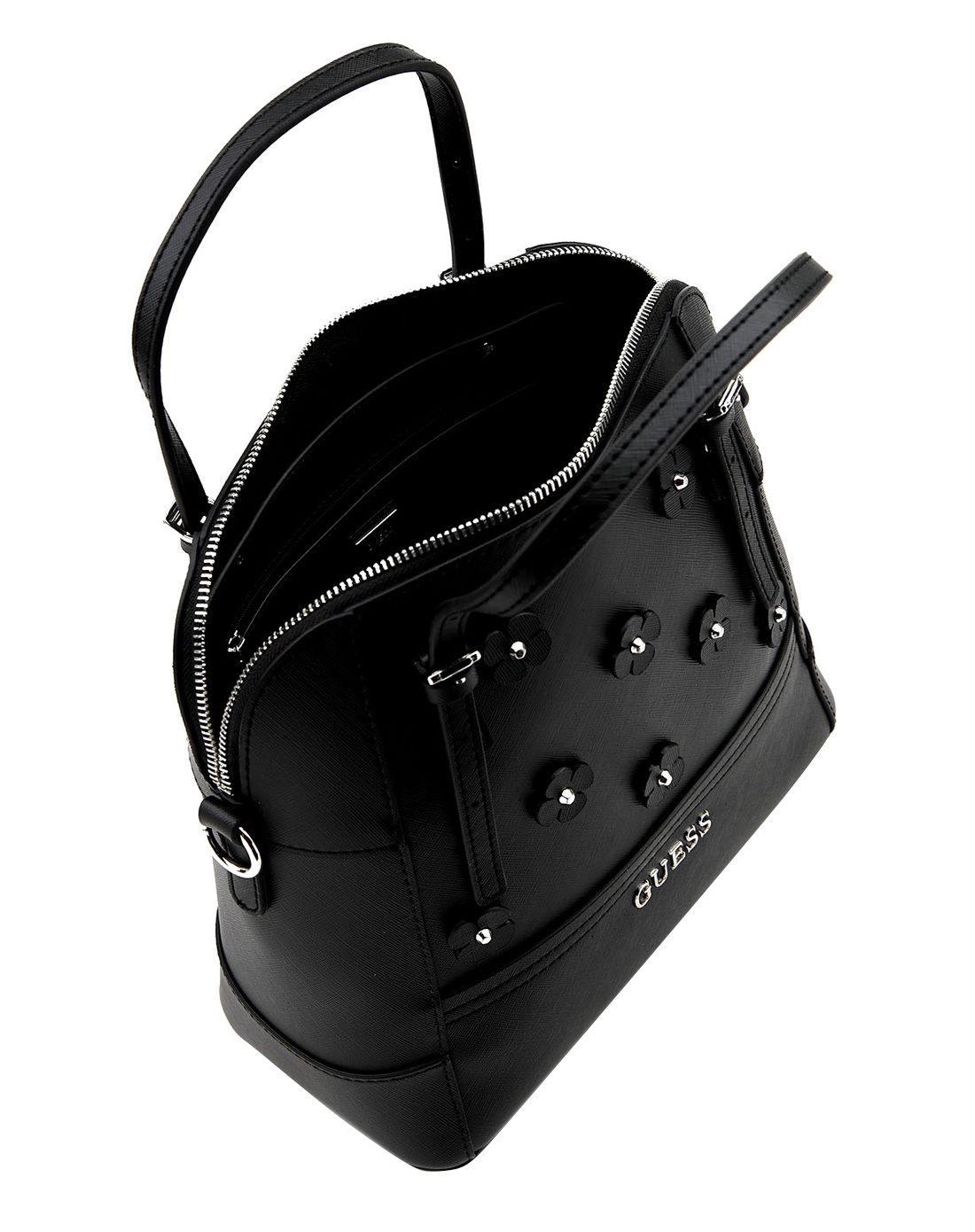 guess女士黑色单肩斜挎包