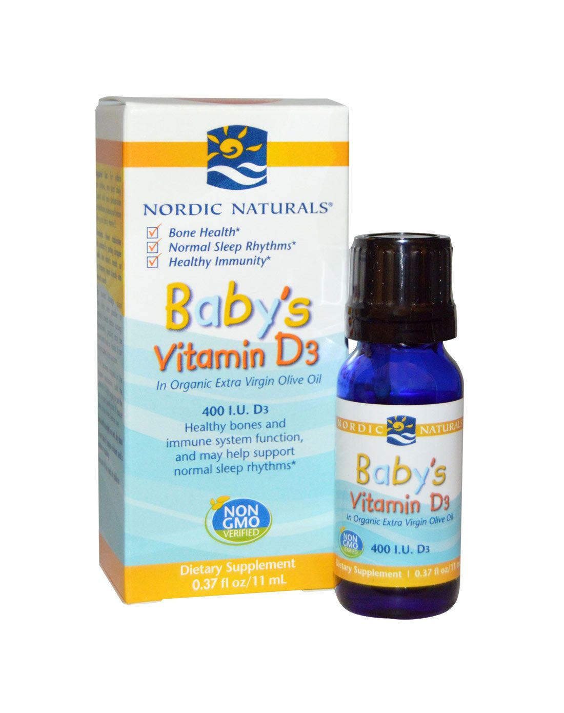 nordic naturals 婴幼儿维生素d3滴液 婴幼儿鳕鱼鱼肝