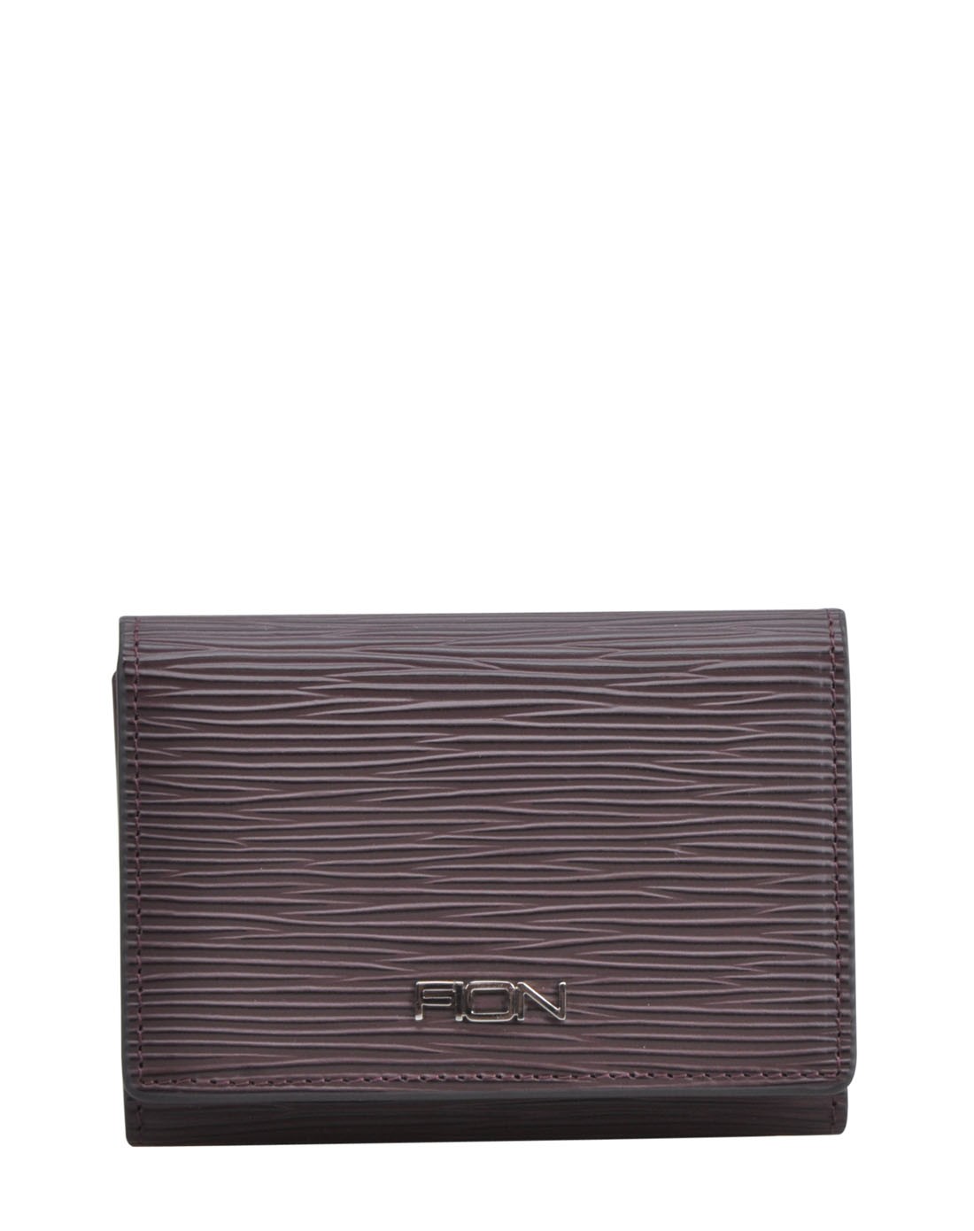 男款水波纹牛皮卡包