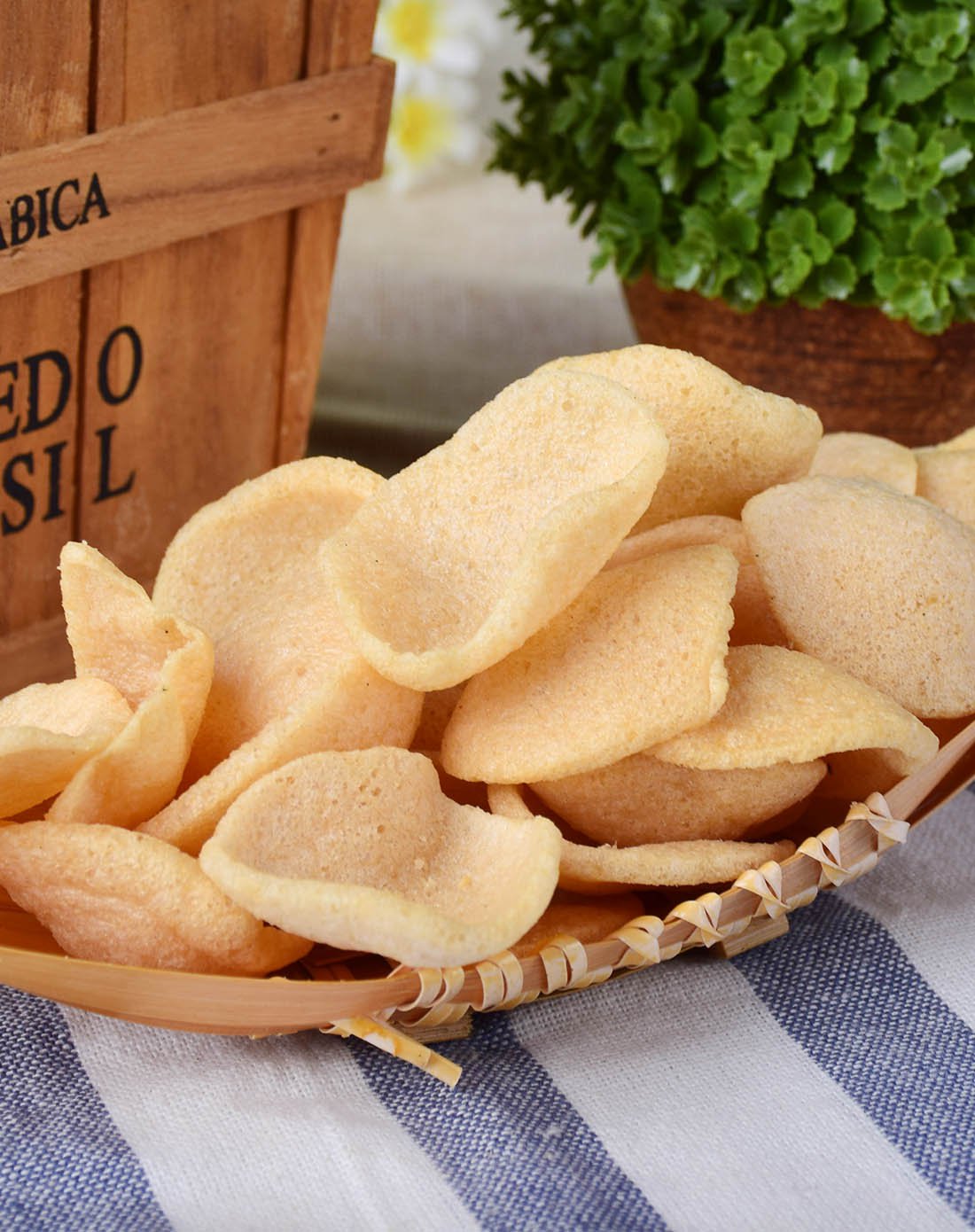 马来西亚 v虾时代原味虾味片70g*3