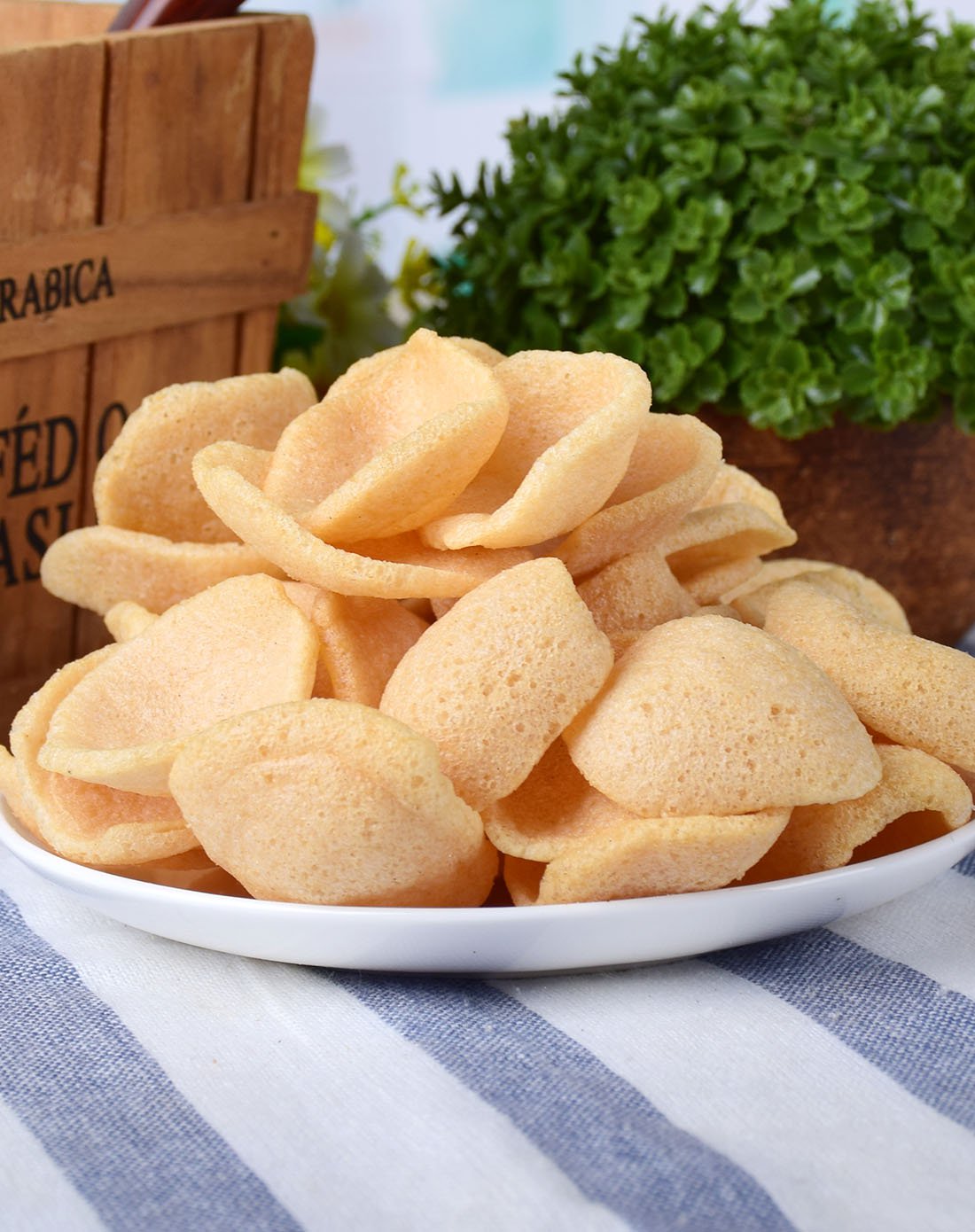 马来西亚 v虾时代原味虾味片70g*3