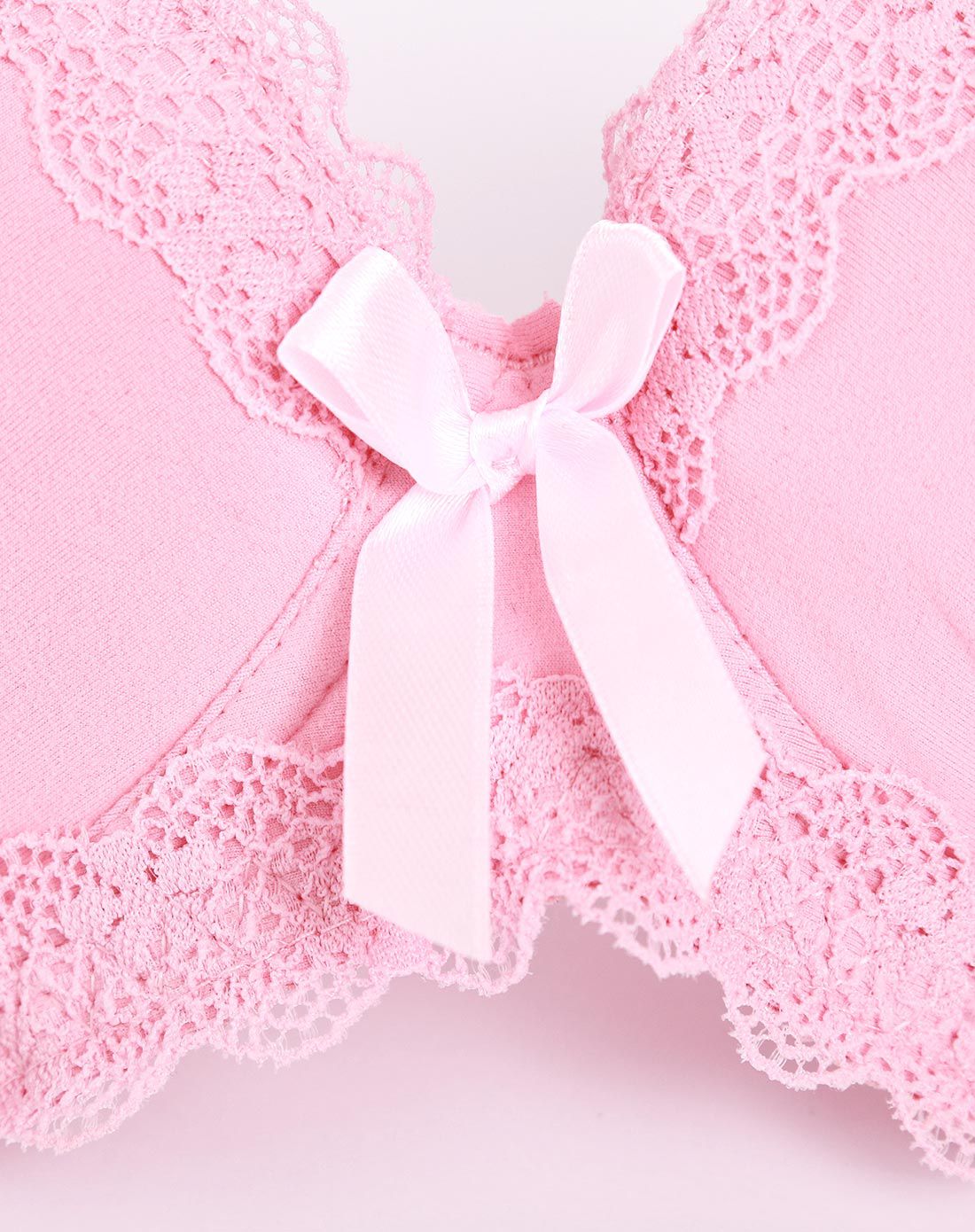 mmuses缪诗内衣专场香奢轻舞亮粉色蕾丝舒适亲肤深v聚拢文胸531019rd