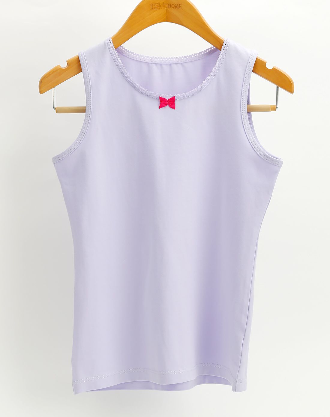 【2件起售】红豆居家女童浅紫色背心