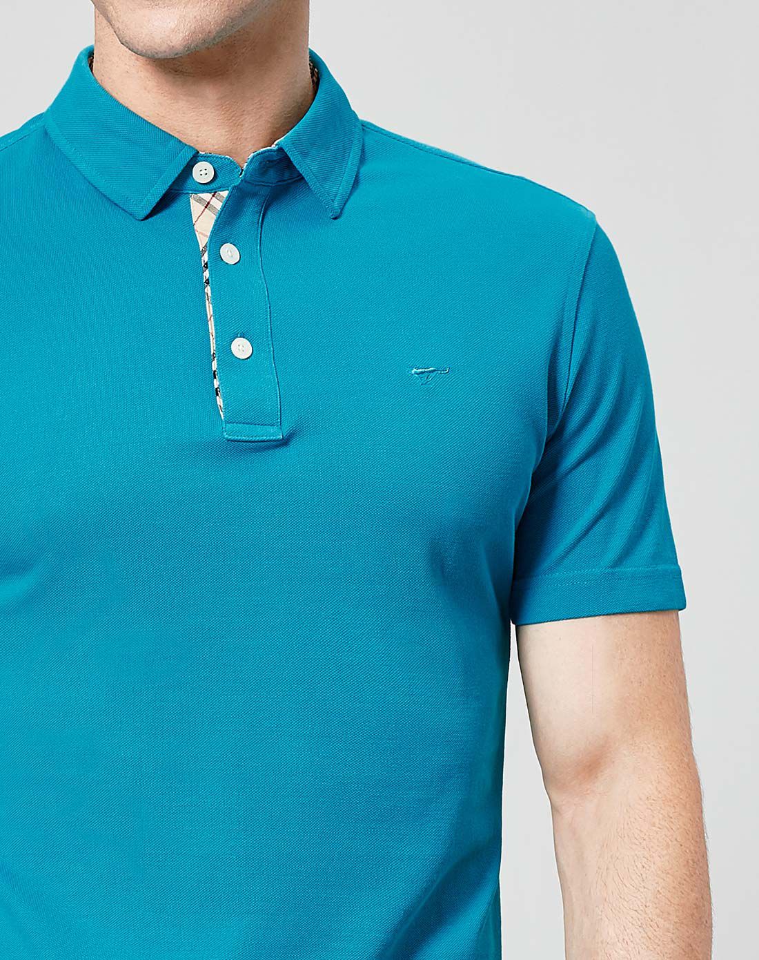 夏季新款经典时尚小狼标纯棉polo衫