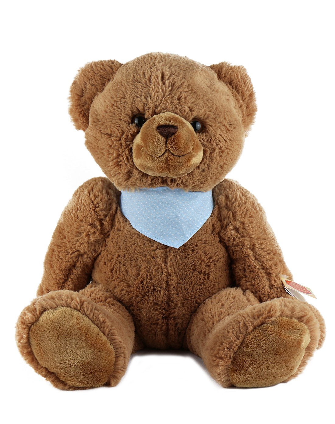 德国hermann teddy赫尔曼焦糖色泰迪熊 50cm 收藏手工版 仿真玩偶 0岁