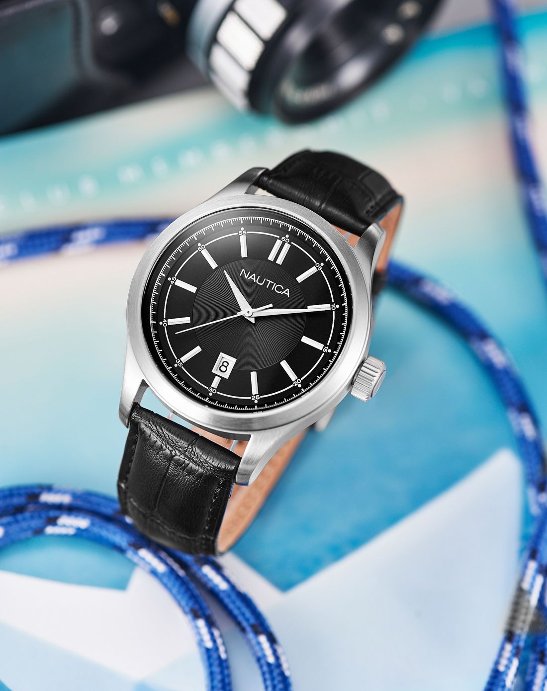 诺帝卡nautica腕表专场nautica 【男神必备】时尚简约日历显示石英