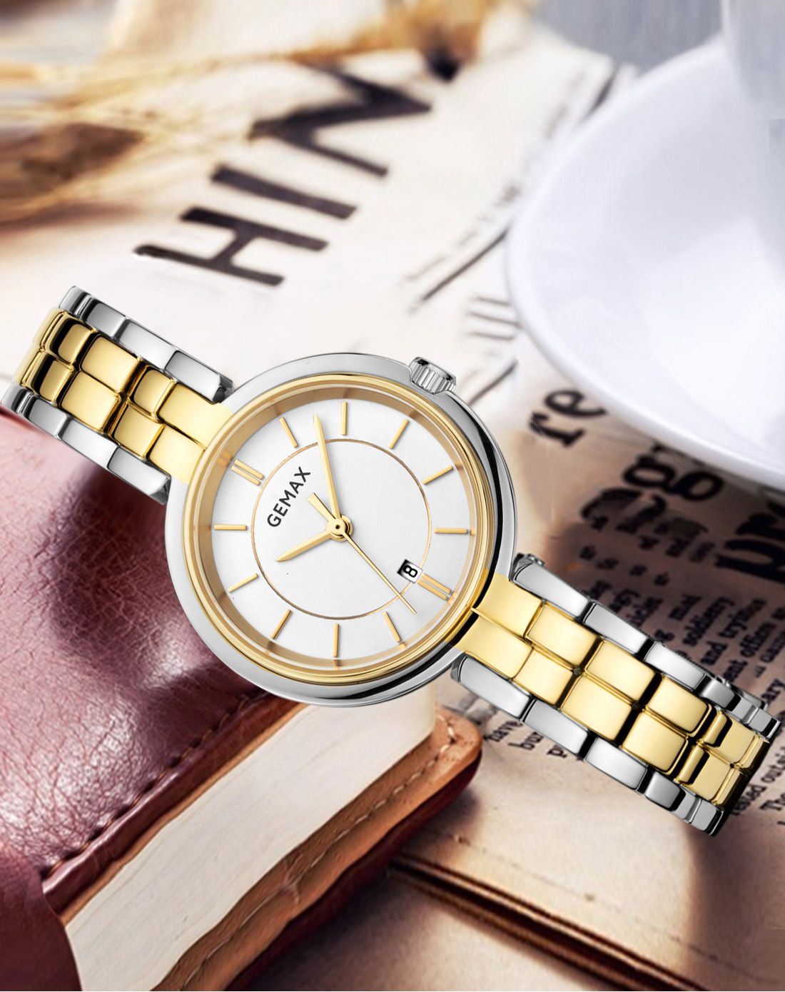 格玛仕 时尚简约薄款石英女表