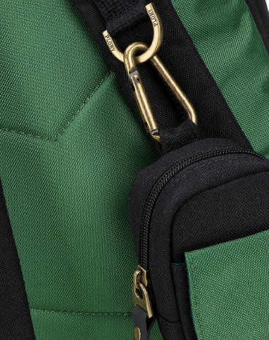 衣恋旗下plory男女装男款黑/绿色简约休闲双肩包poak5ff02119_唯品会