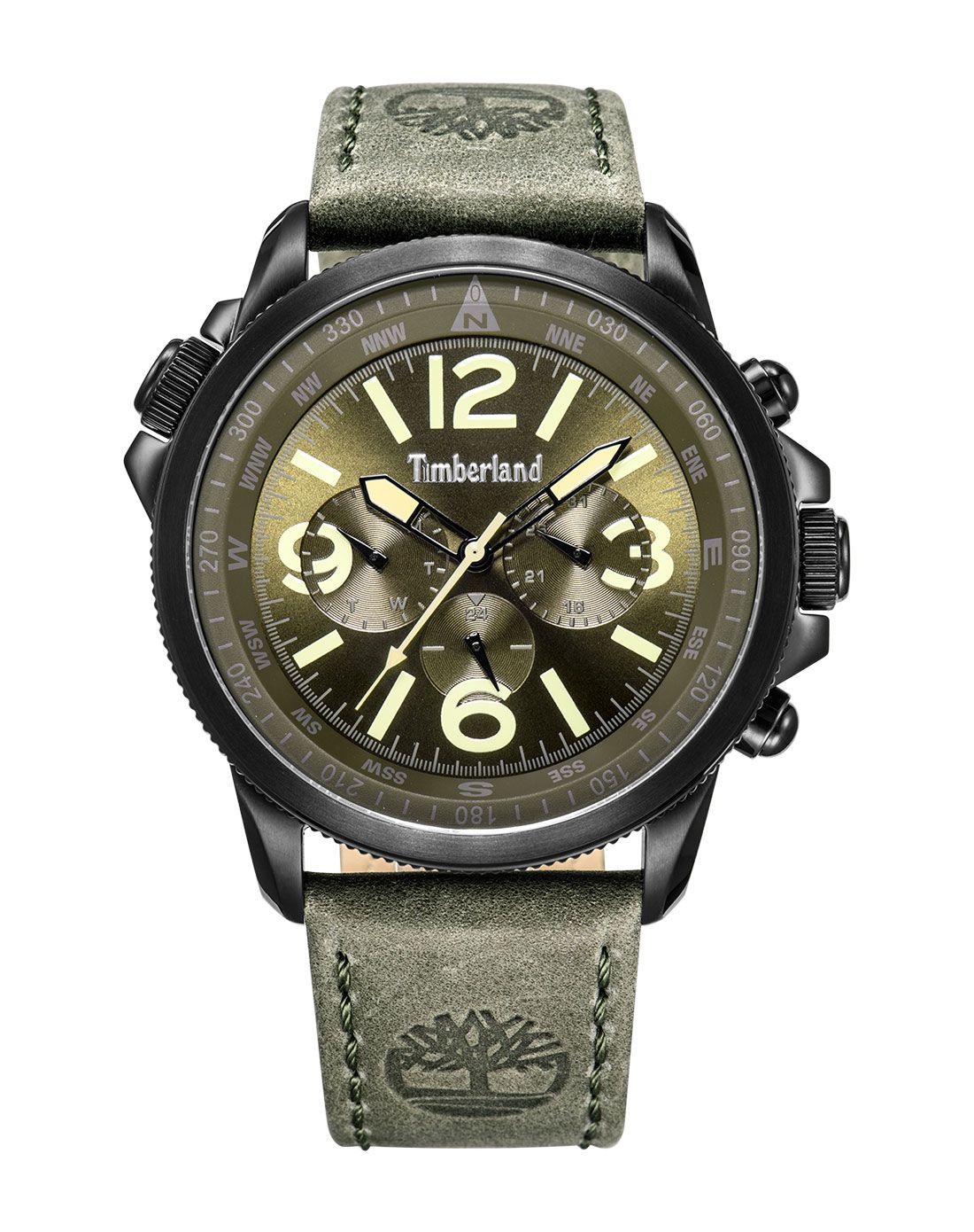 timberland 经典新款日历星期24小时功能显示男表【唯品会首发】