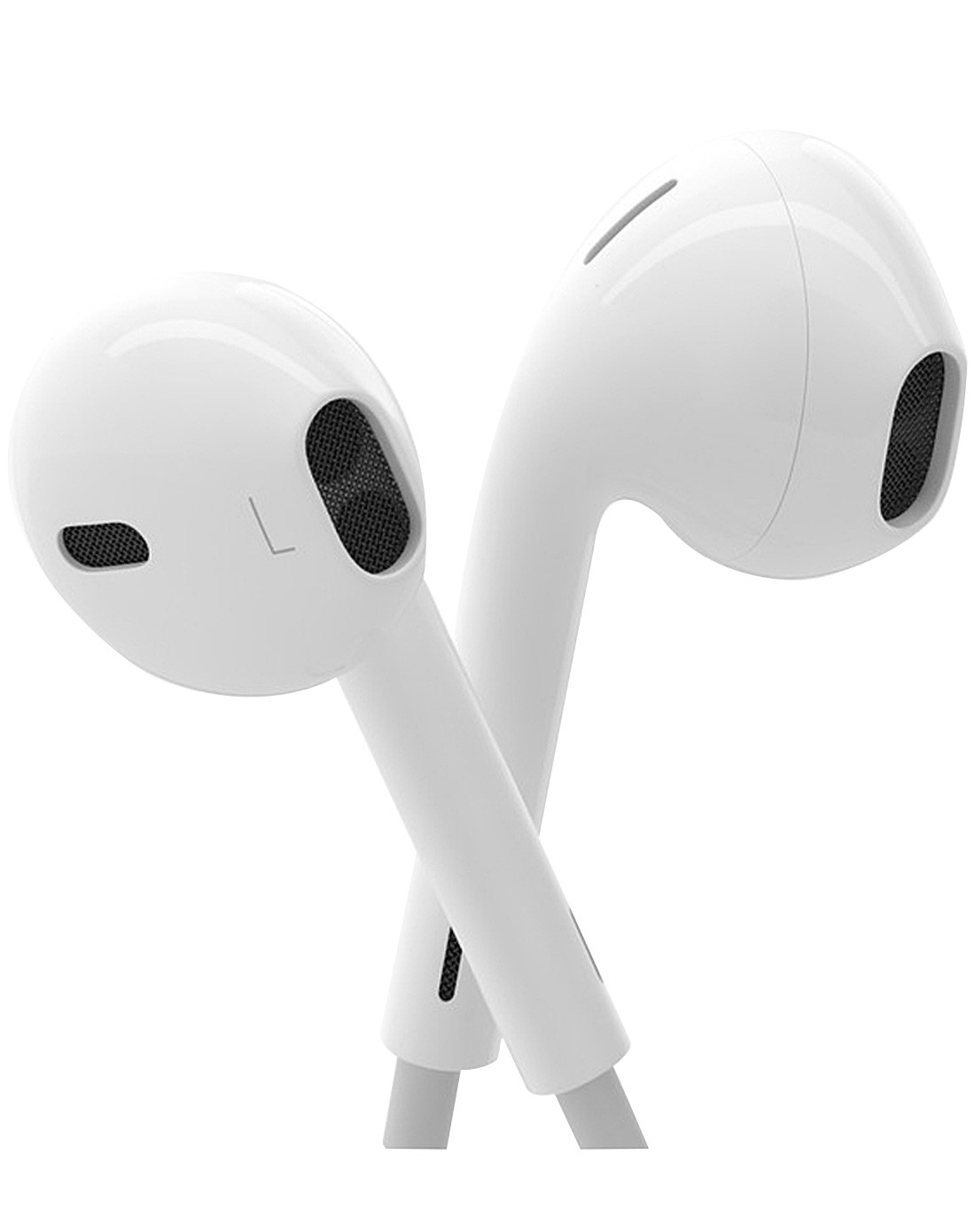 幻响线控耳机白色