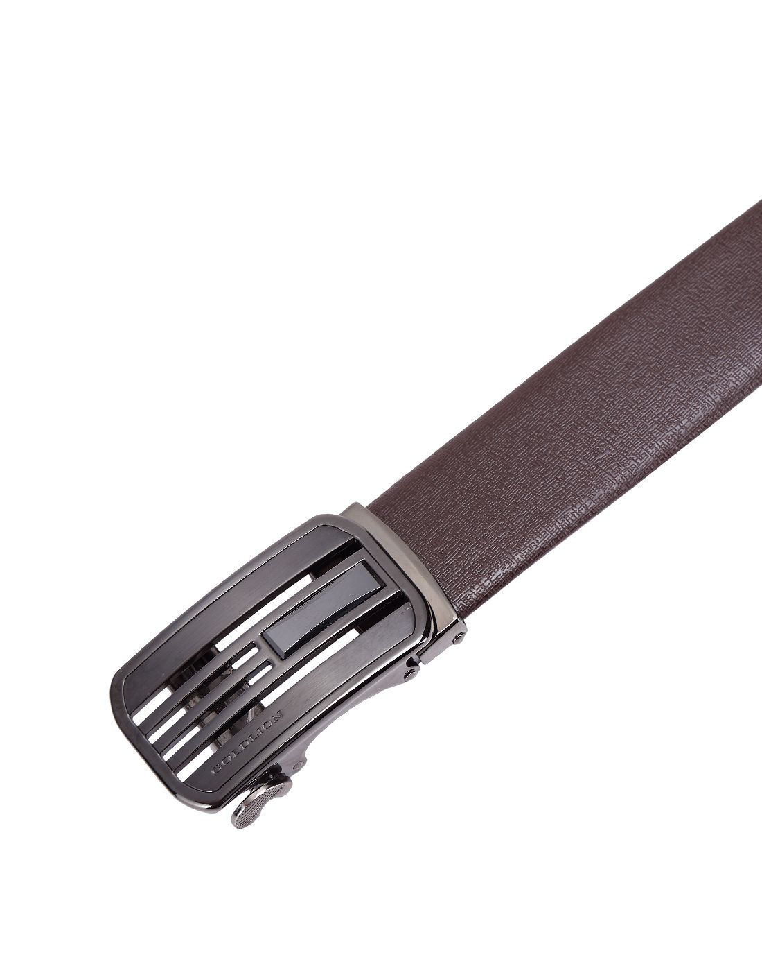 金利来goldlion男女包男款啡色商务休闲自动扣皮带a8a0009-31w_唯品会