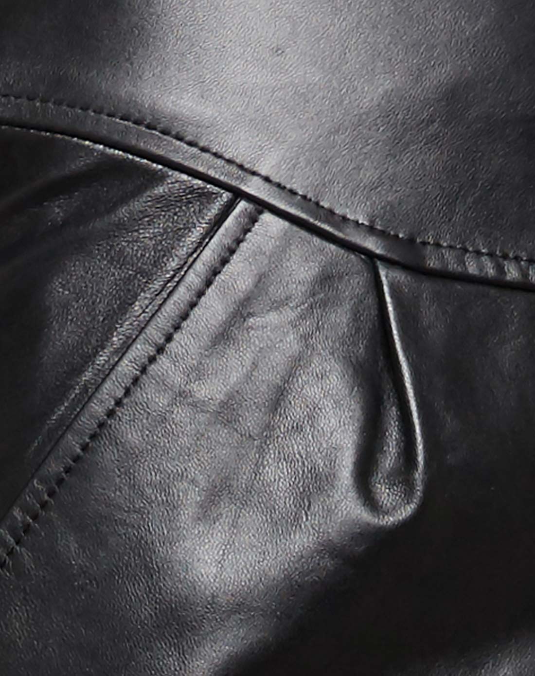 艾奇aiqi皮草专场黑色绵羊皮短裙il-1367-00-000-黑色_唯品会