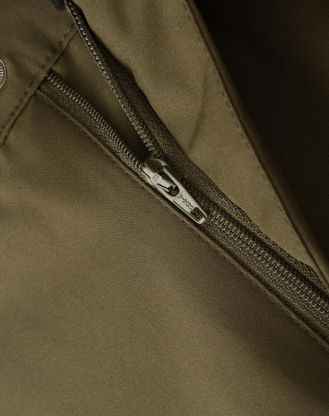 宝美beaume 内里夹绒 男款褐绿冲锋裤 防风保暖