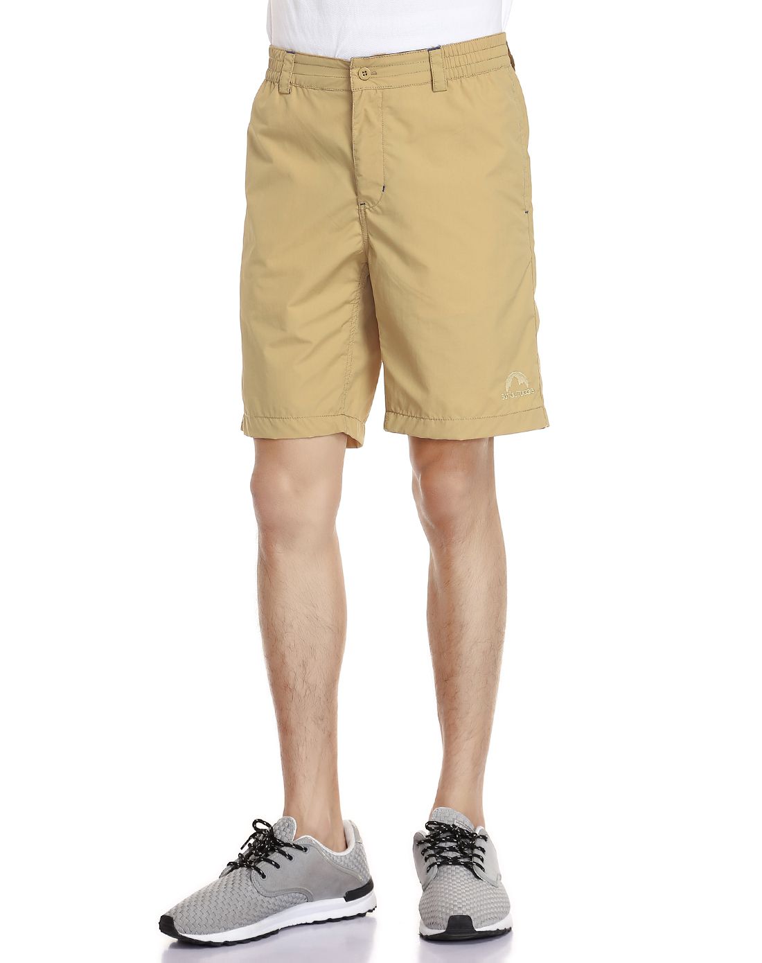 速干透气 男款卡其色运动短裤 户外系列