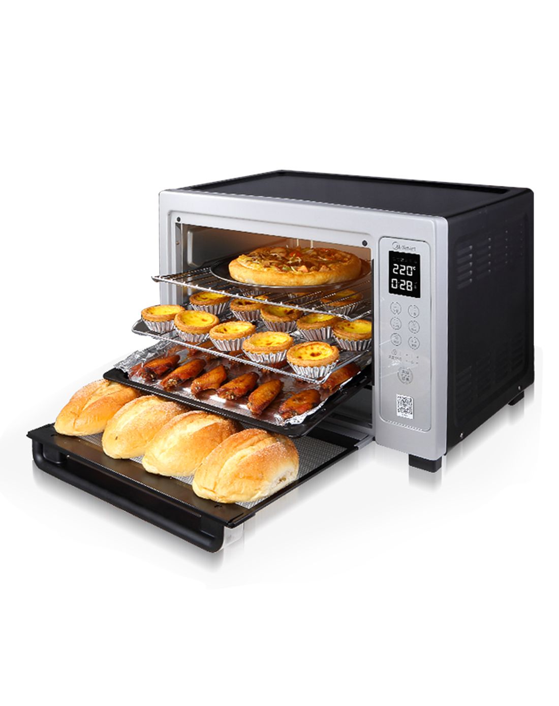 家用智能app电烤箱烘焙机