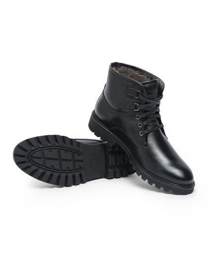 大洋洲61袋鼠黑色头层牛皮男式商务鞋441521-a8x888_唯品会