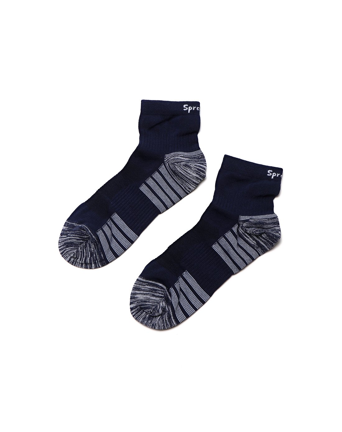 柔软弹力 男款运动袜子深蓝