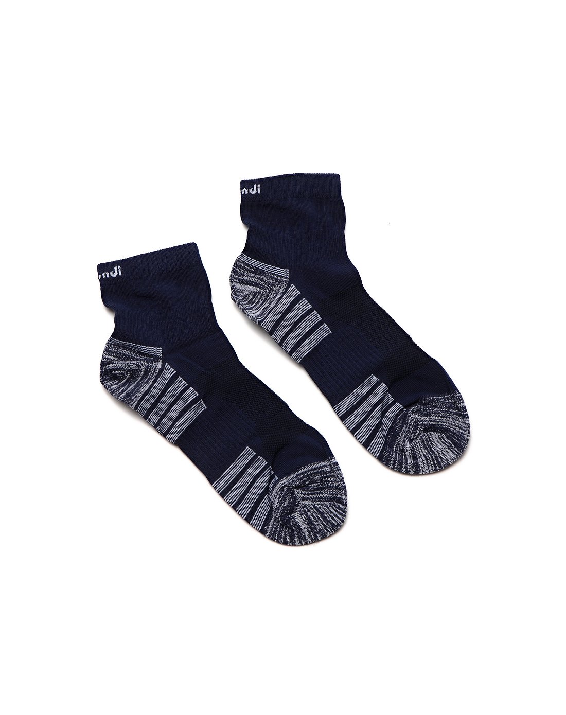 柔软弹力 男款运动袜子深蓝