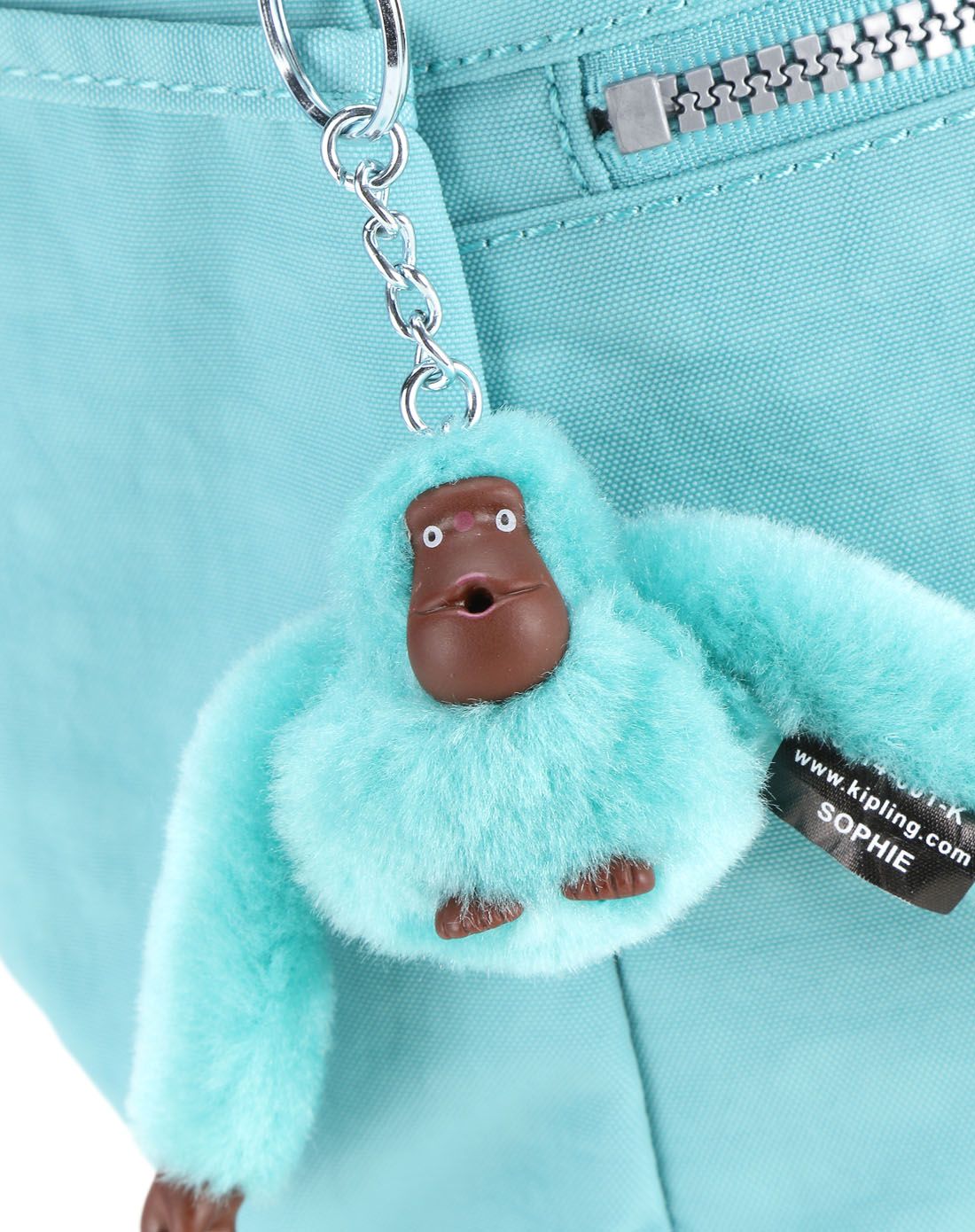 kipling猴子松石绿单肩斜挎包