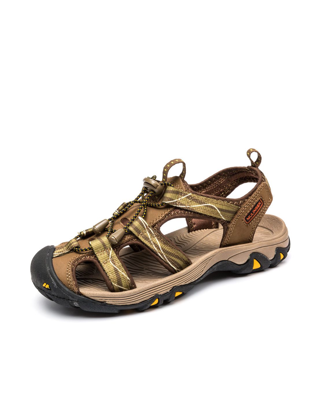 女款 绿色户外沙滩凉鞋 透气舒适