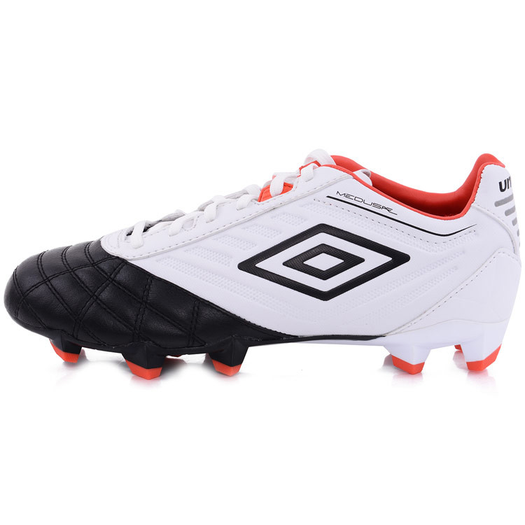 茵宝umbro潮流运动专场经典耐磨 男 专业足球鞋白/黑/石榴红ucb90137