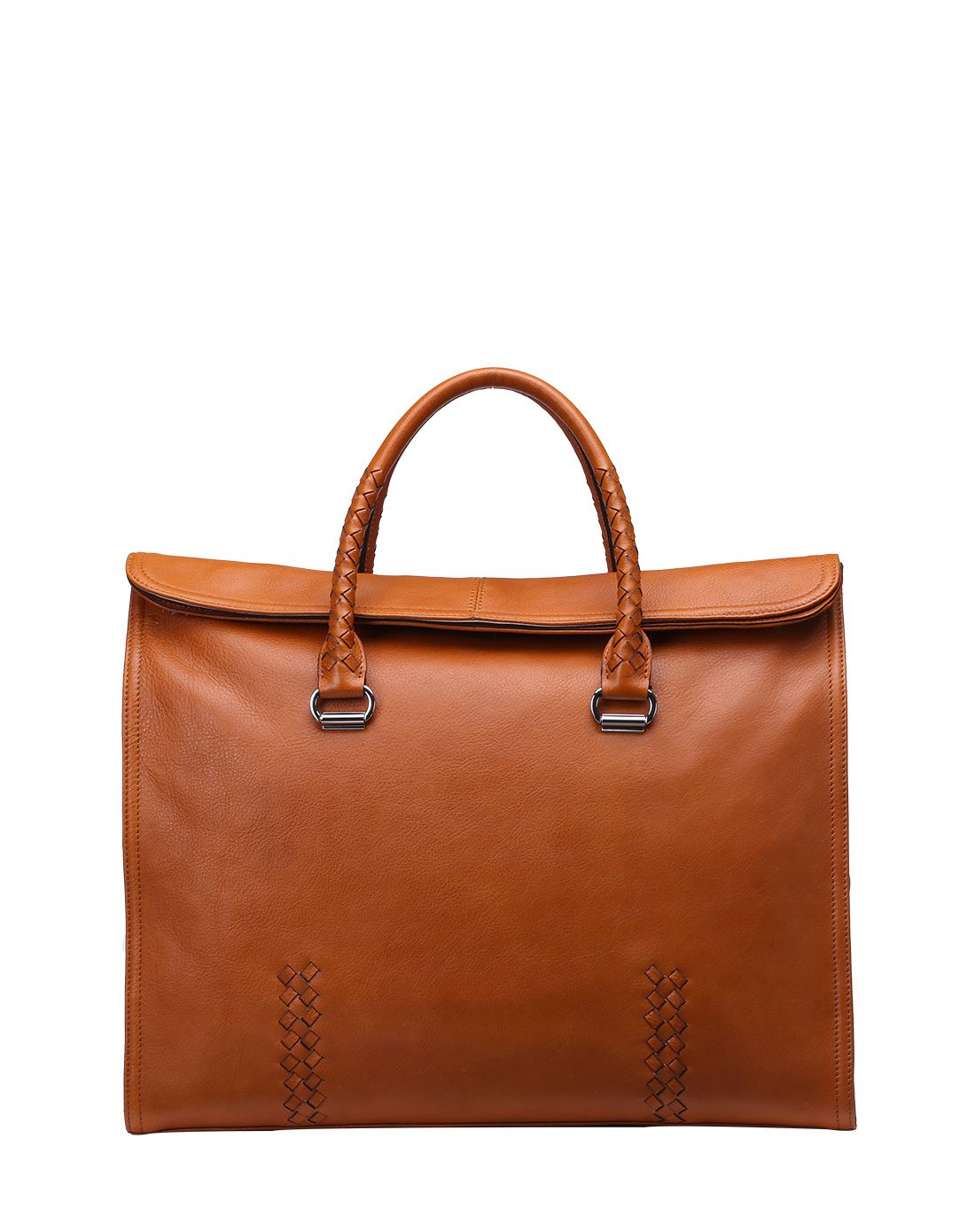 voyagetime法国高端皮具专场voyagetime头层牛皮休闲男包摩卡棕vm4021