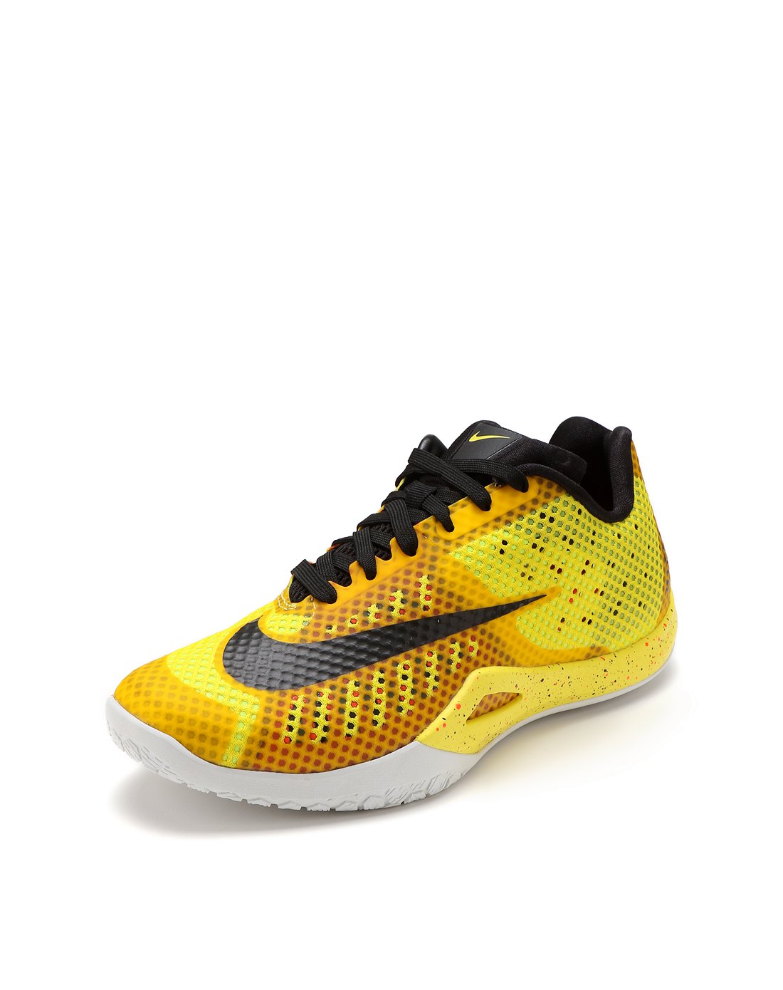 耐克nike hyperlive ep 男款黄配黑色篮球鞋 保暖
