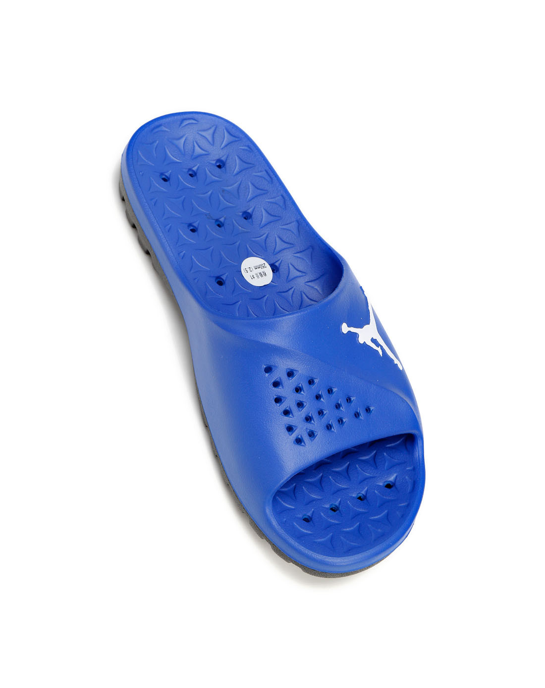 透气柔软 男款蓝色凉拖鞋