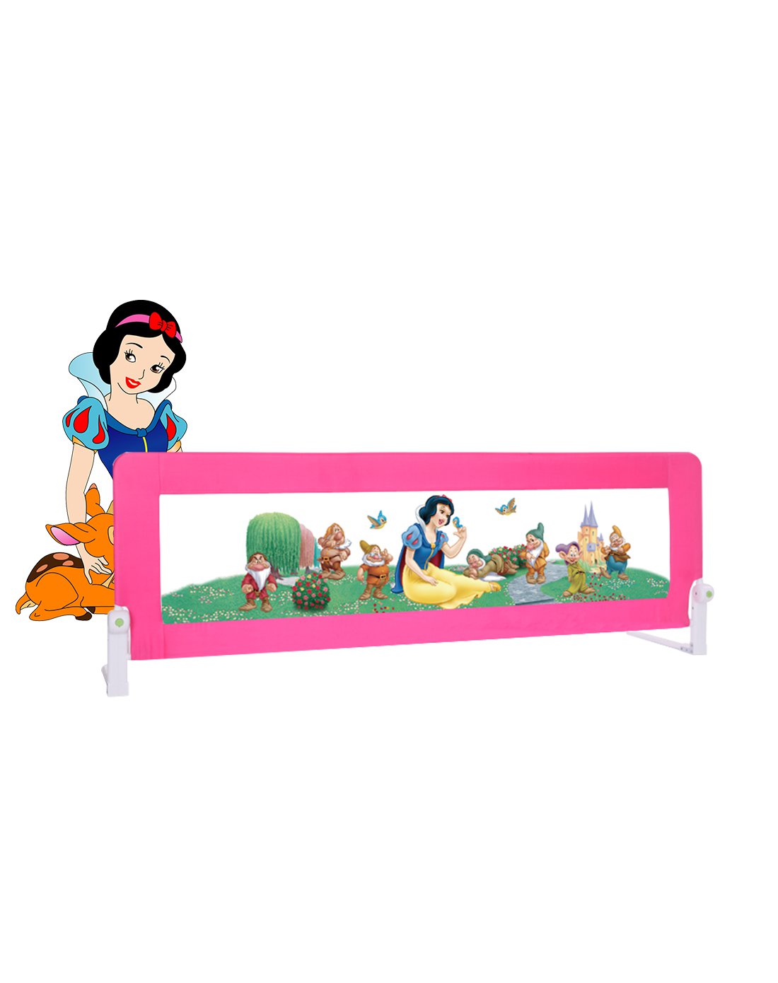 迪士尼宝宝床护栏主题款白雪公主1.5m