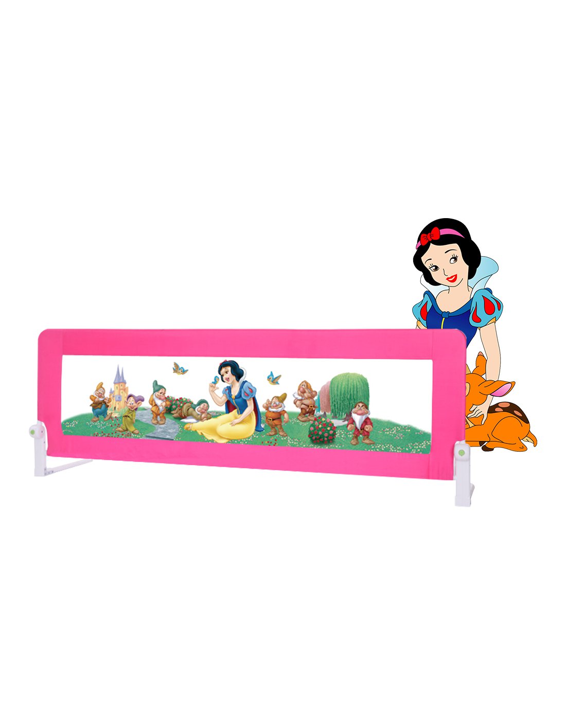 迪士尼宝宝床护栏主题款白雪公主1.5m