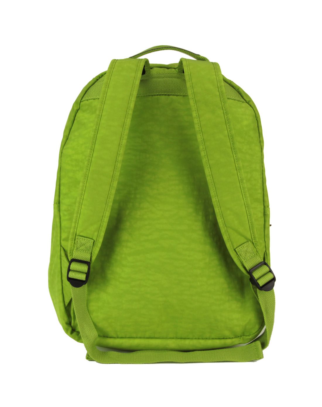 > kipling 女款尼龙青柠色双肩背包