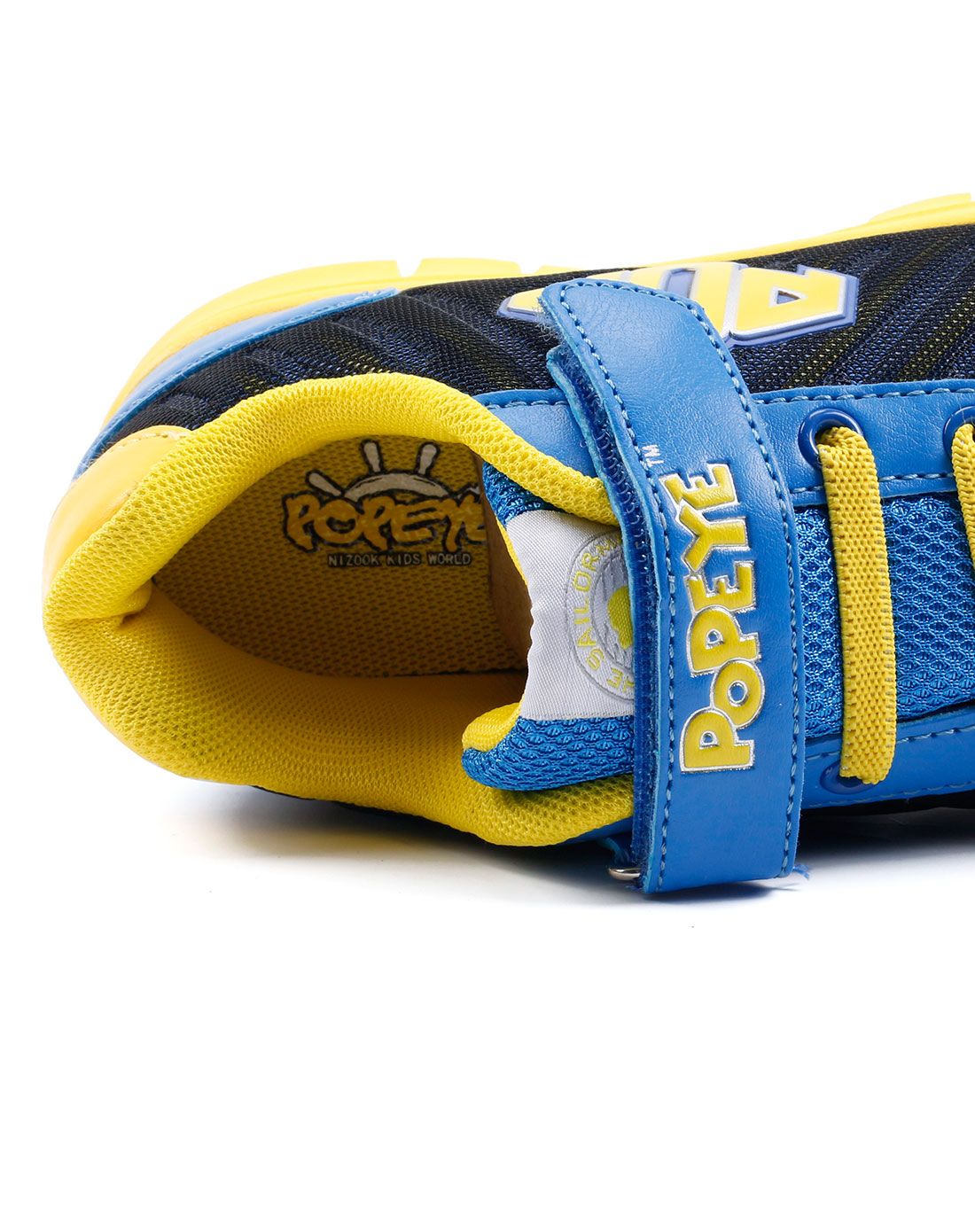 大力水手popeye&奈足nizook童鞋大力水手宝兰/黄男中童休闲鞋b3467626