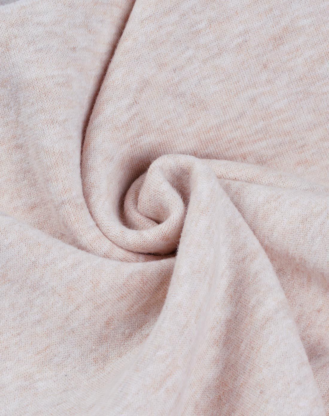 小富兰克卡其混纺海狸绒肩开套