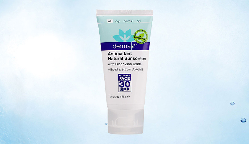美国derma e天然抗衰老护肤专场德玛依 天然抗氧化面部防晒乳 spf 30