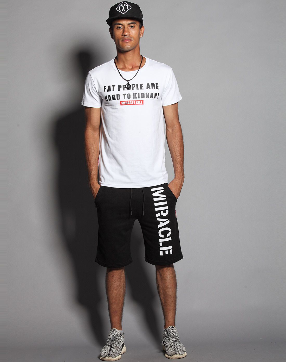 春夏新款复古英文字母潮牌男装短袖t恤