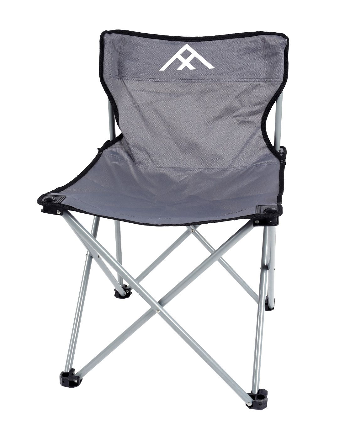 简约多功能 中性款灰色户外野餐便携式手提折叠椅