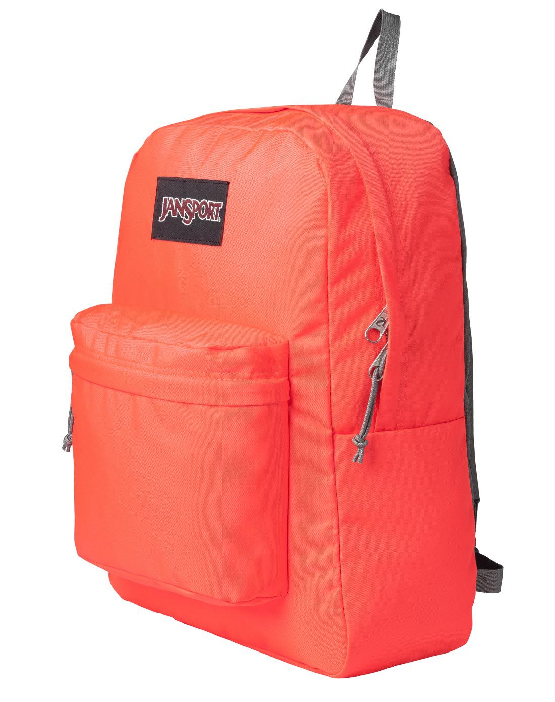 轻便结实 女款荧光粉橘色25l双肩背包