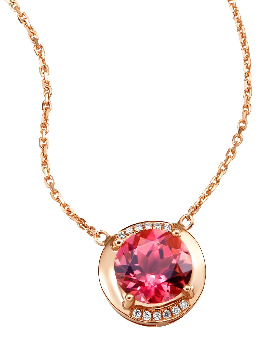 18k碧玺套链 密特拉