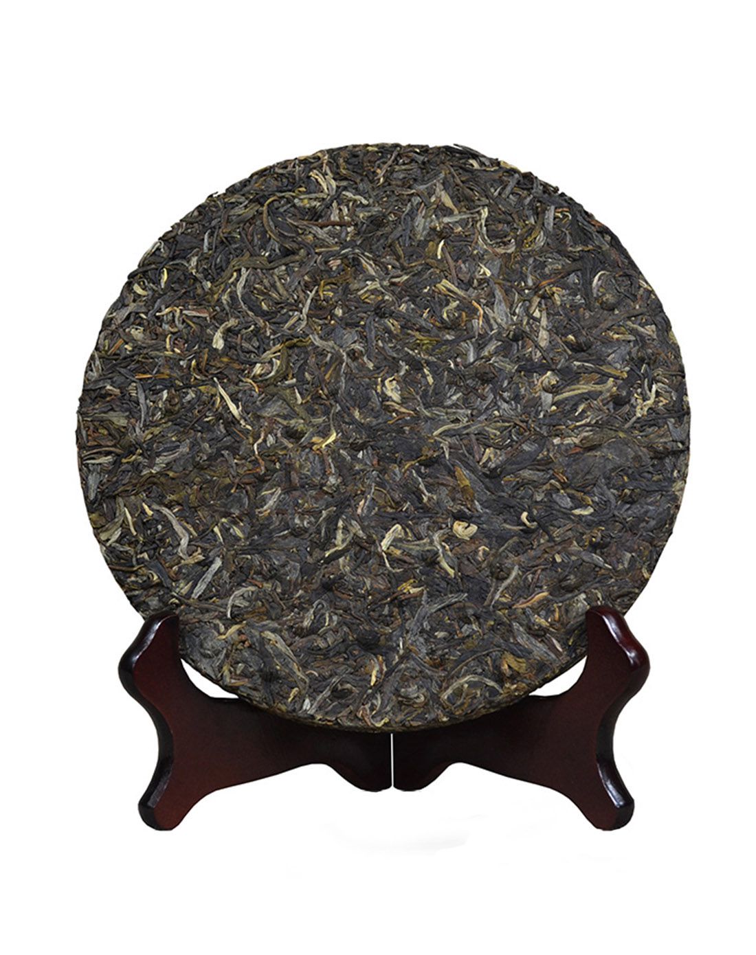 中茶2016年红印铁饼普洱生茶400克