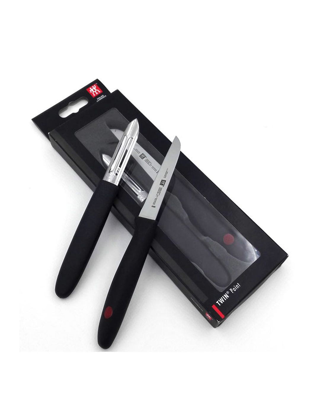 德国zwilling 双立人 point系列 水果刀 双刃削皮器