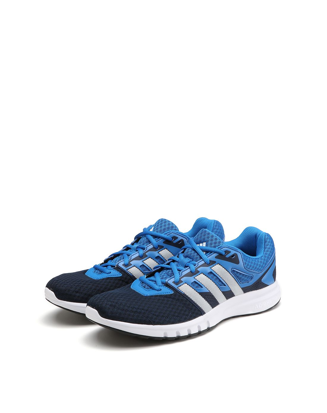 缓震透气 男款蓝配深蓝色adiprene 跑鞋