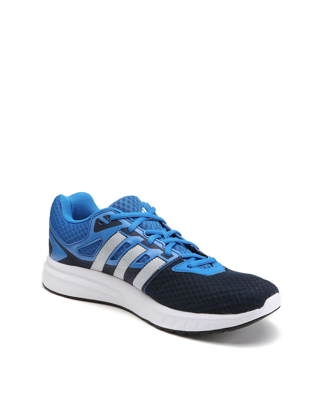 缓震透气 男款蓝配深蓝色adiprene 跑鞋