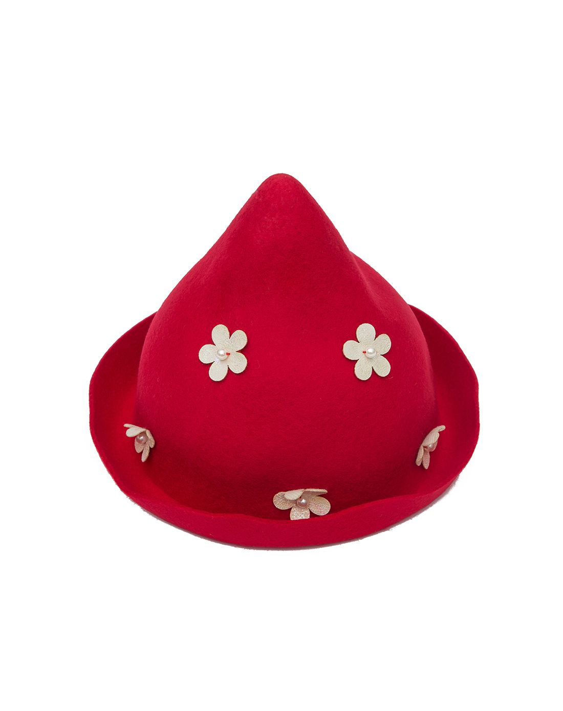 【两件起售】女童舒适保暖中国红帽子