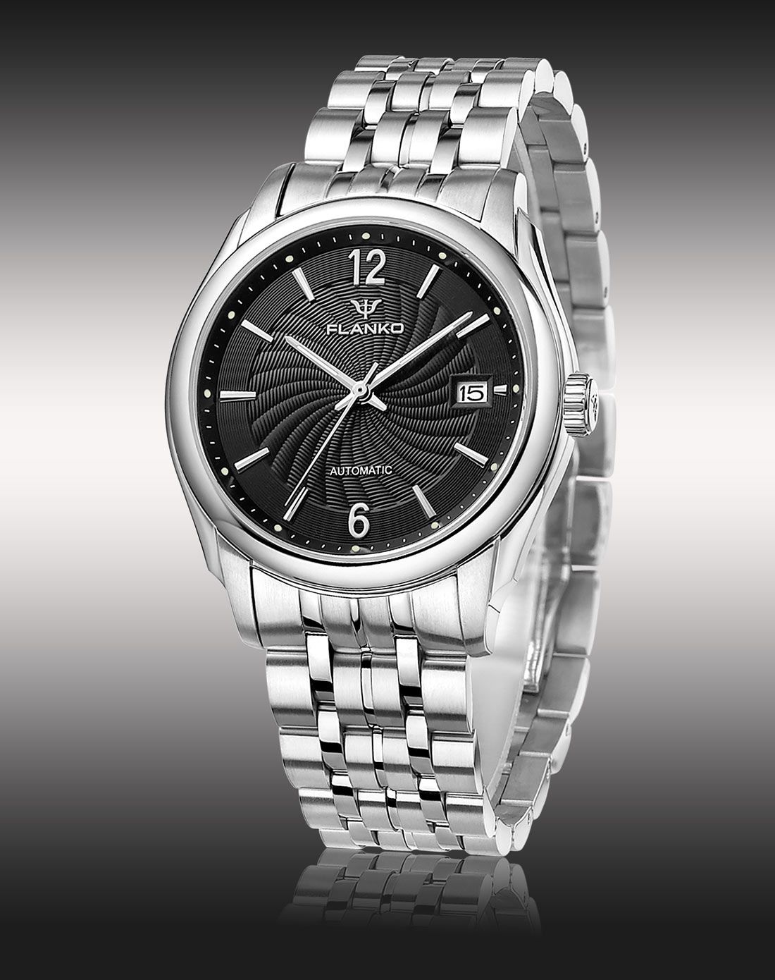 特惠款进口全自动机械蓝宝石316精钢商务男款