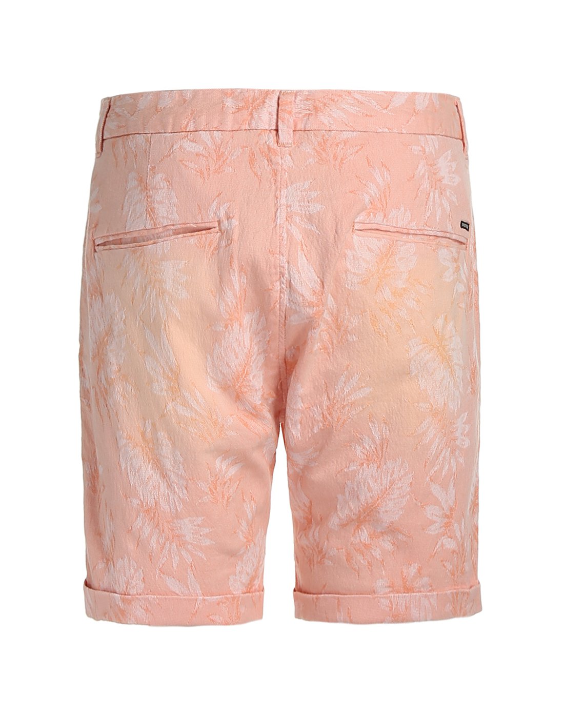 scotch & soda 柔软耐穿 男款淡橙红色短裤 潮流时尚