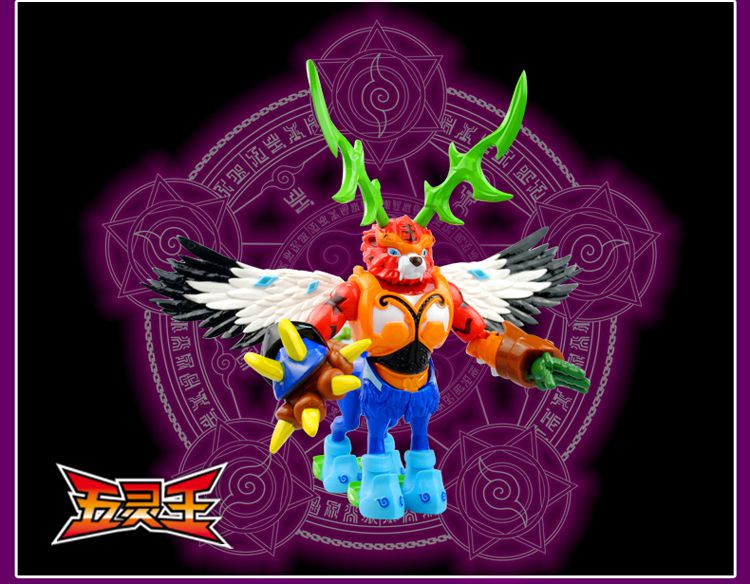 猪猪侠ggbong拼装神兽-石甲熊 棕色