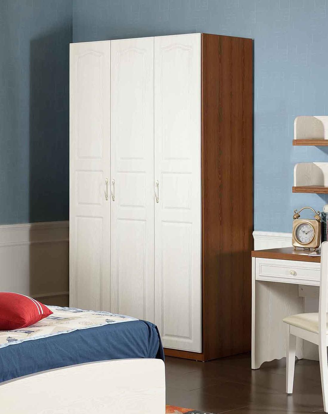 [简欧风尚]时尚简约三门衣柜