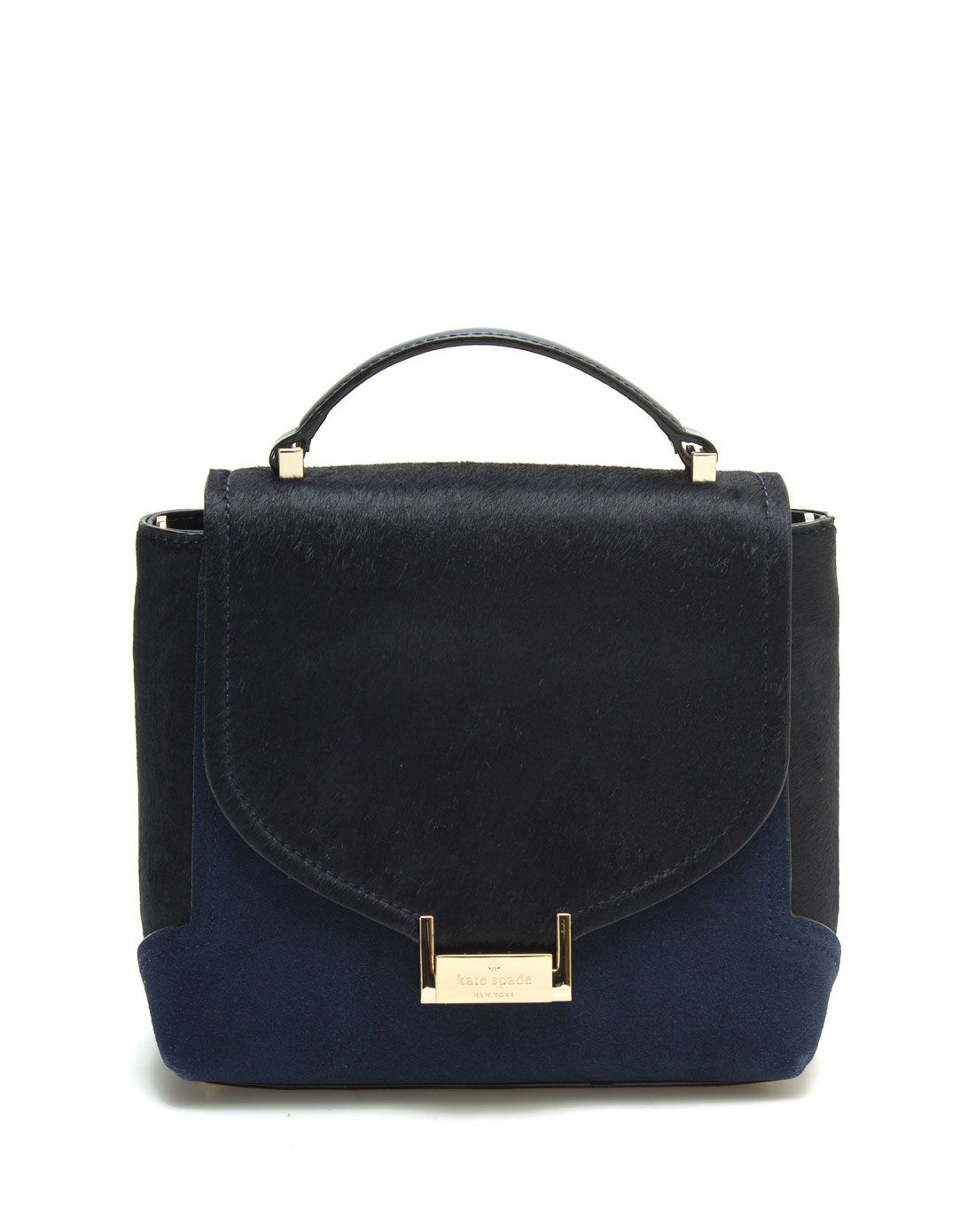 kate spadekeran黑/蓝色斜挎包